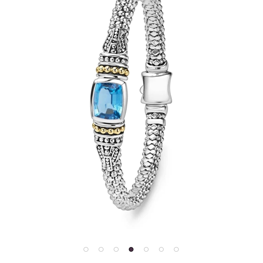 Lagos Bracelet With Blue Topaz